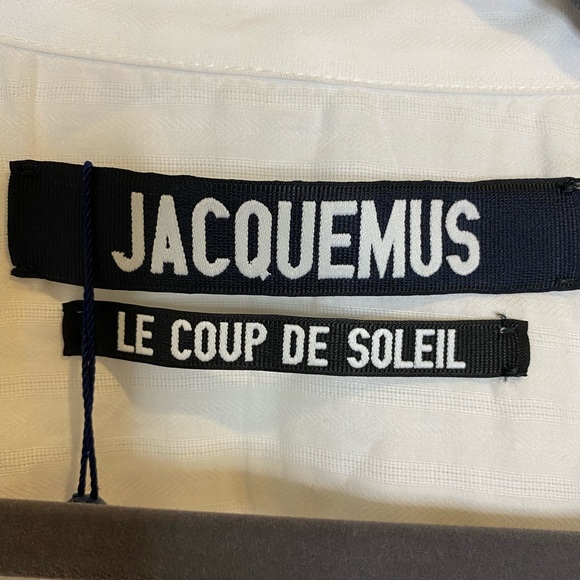 ❗️SOLD❗️Jacquemus La Chemise Bahia knotted cotton - Picture 9 of 11